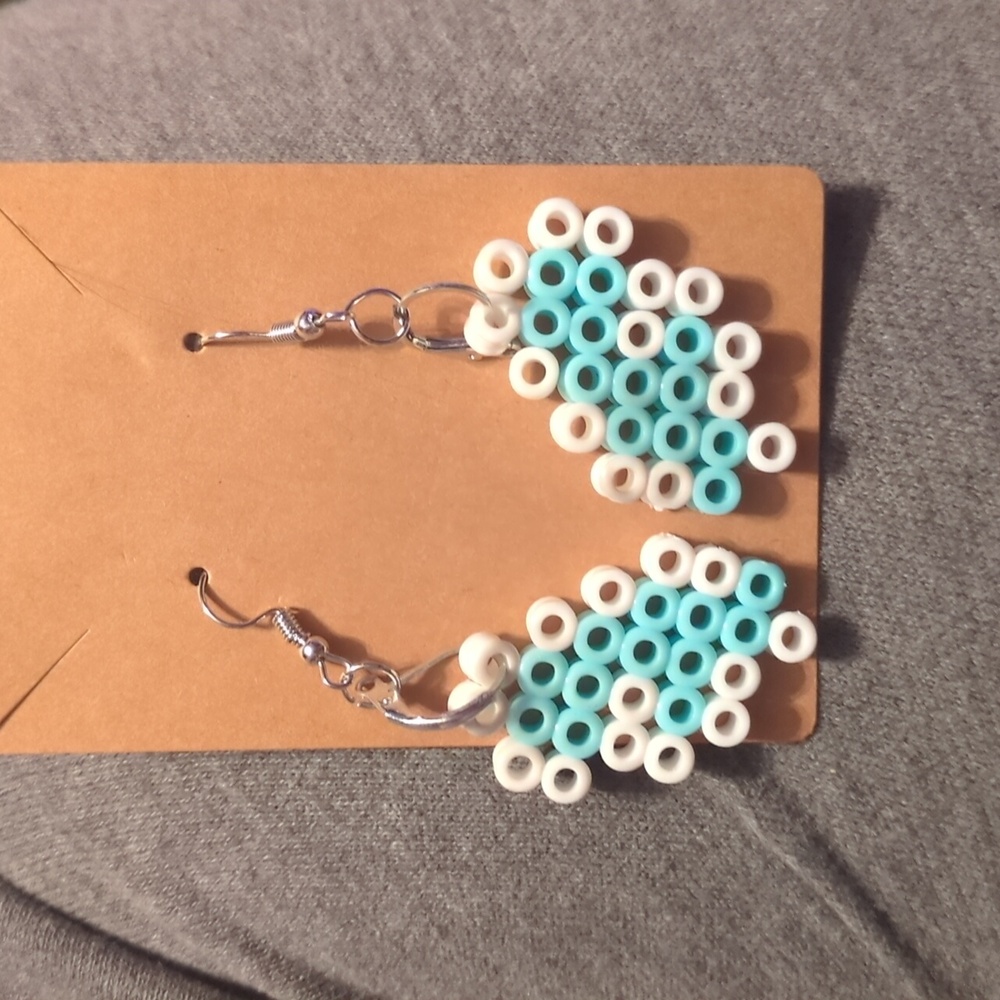 Homemade wing earings
